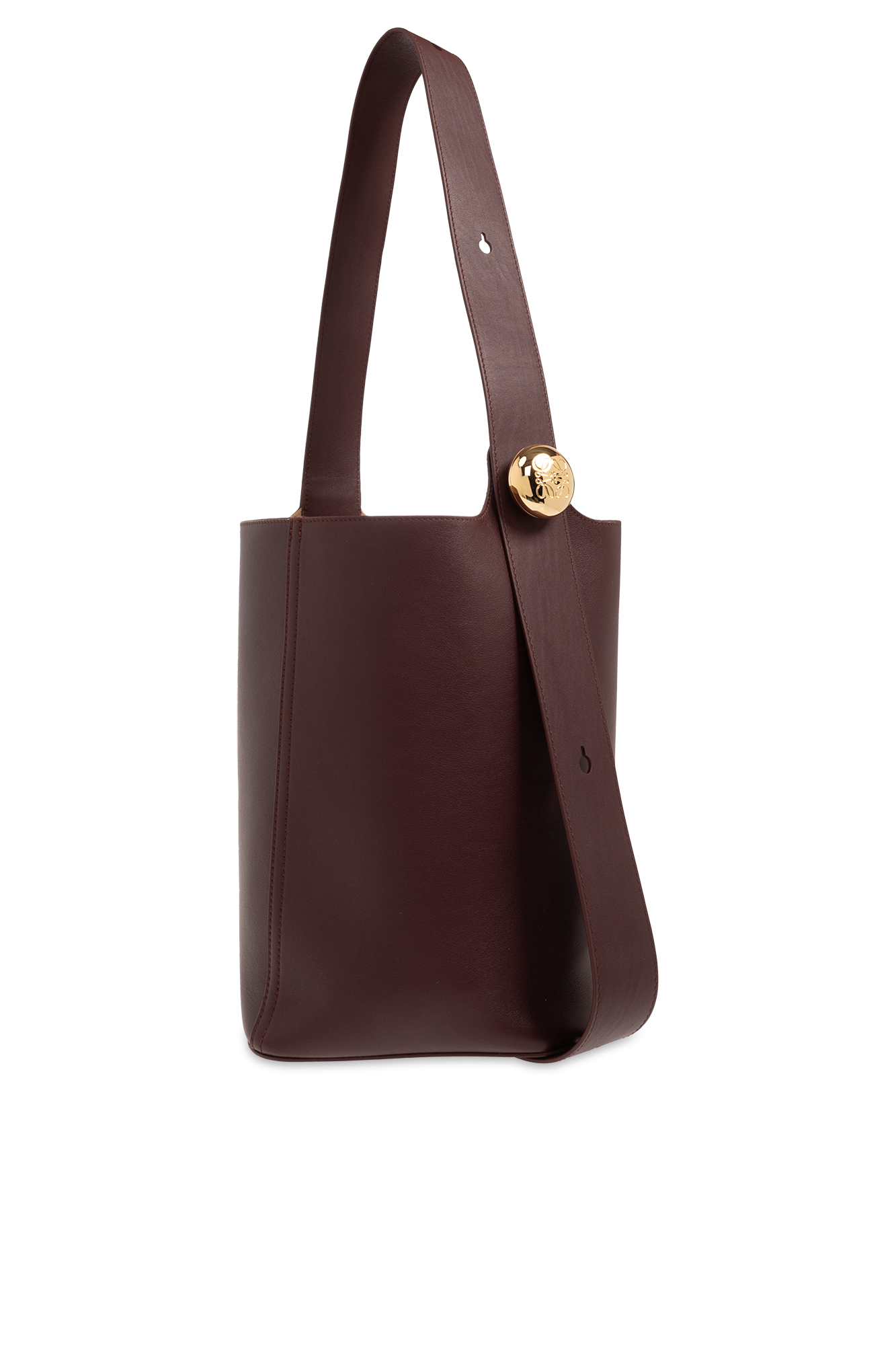 Burgundy 'Medium Pebble' shoulder bag Loewe - Vitkac Canada